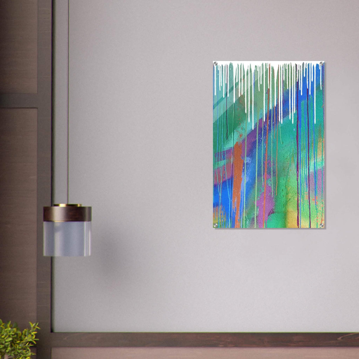 Da Vinci Modern Minimalist Art - Acrylic Print - 60x90 cm / 24x36″ -