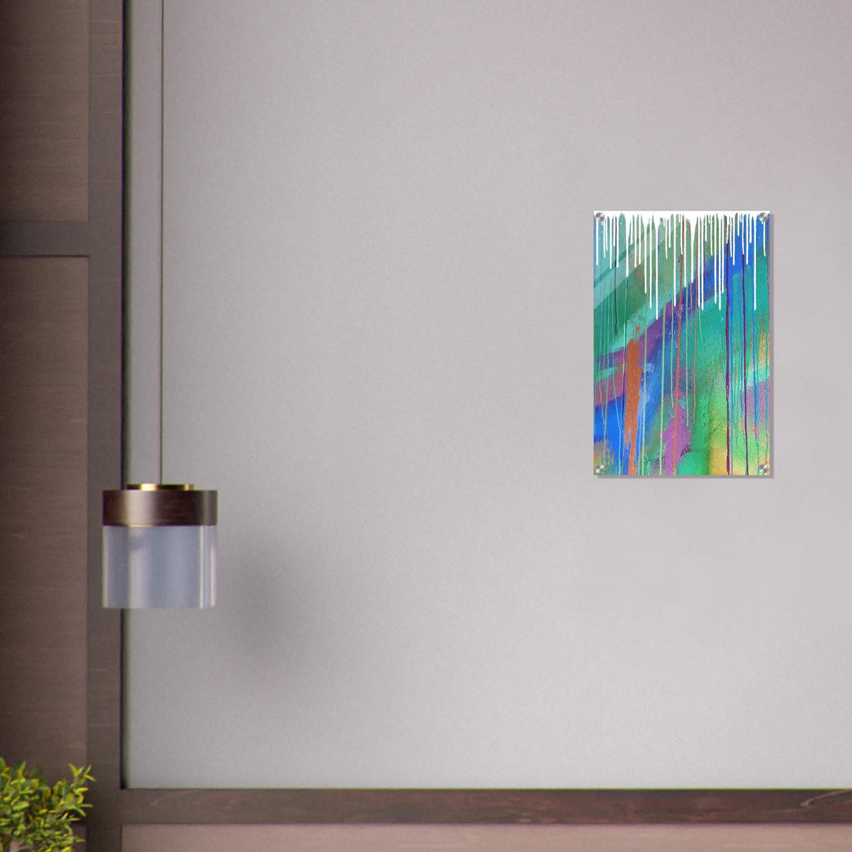 Da Vinci Modern Minimalist Art - Acrylic Print - 40x60 cm / 16x24″ -