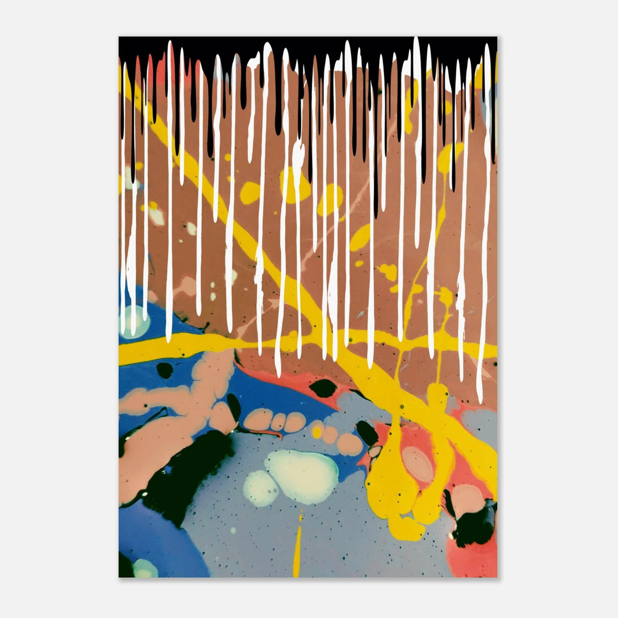 Da Vinci Modern Minimalist Art - Aluminum Print - 70x100 cm / 28x40″ -