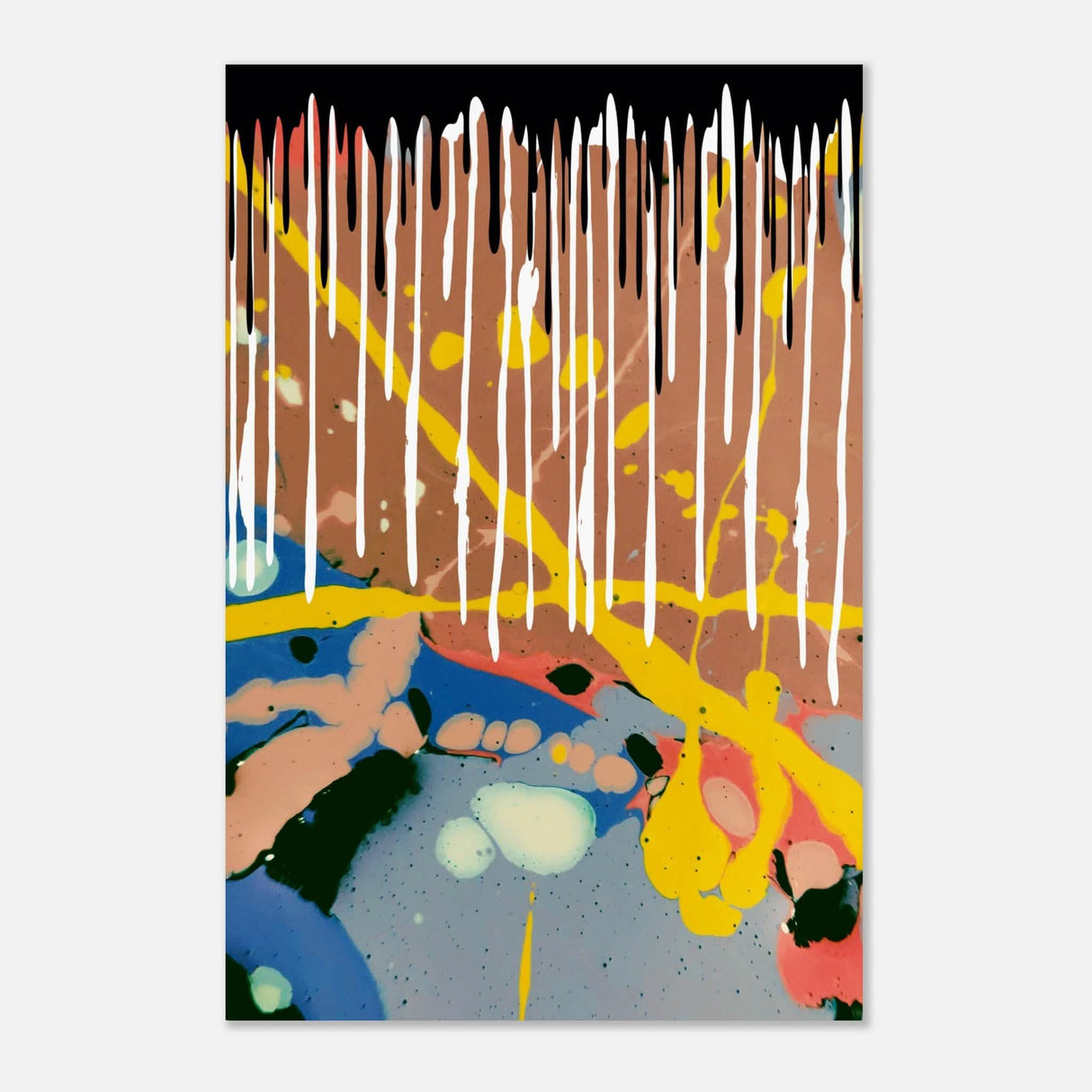 Da Vinci Modern Minimalist Art - Aluminum Print - 50x75 cm / 20x30″ -