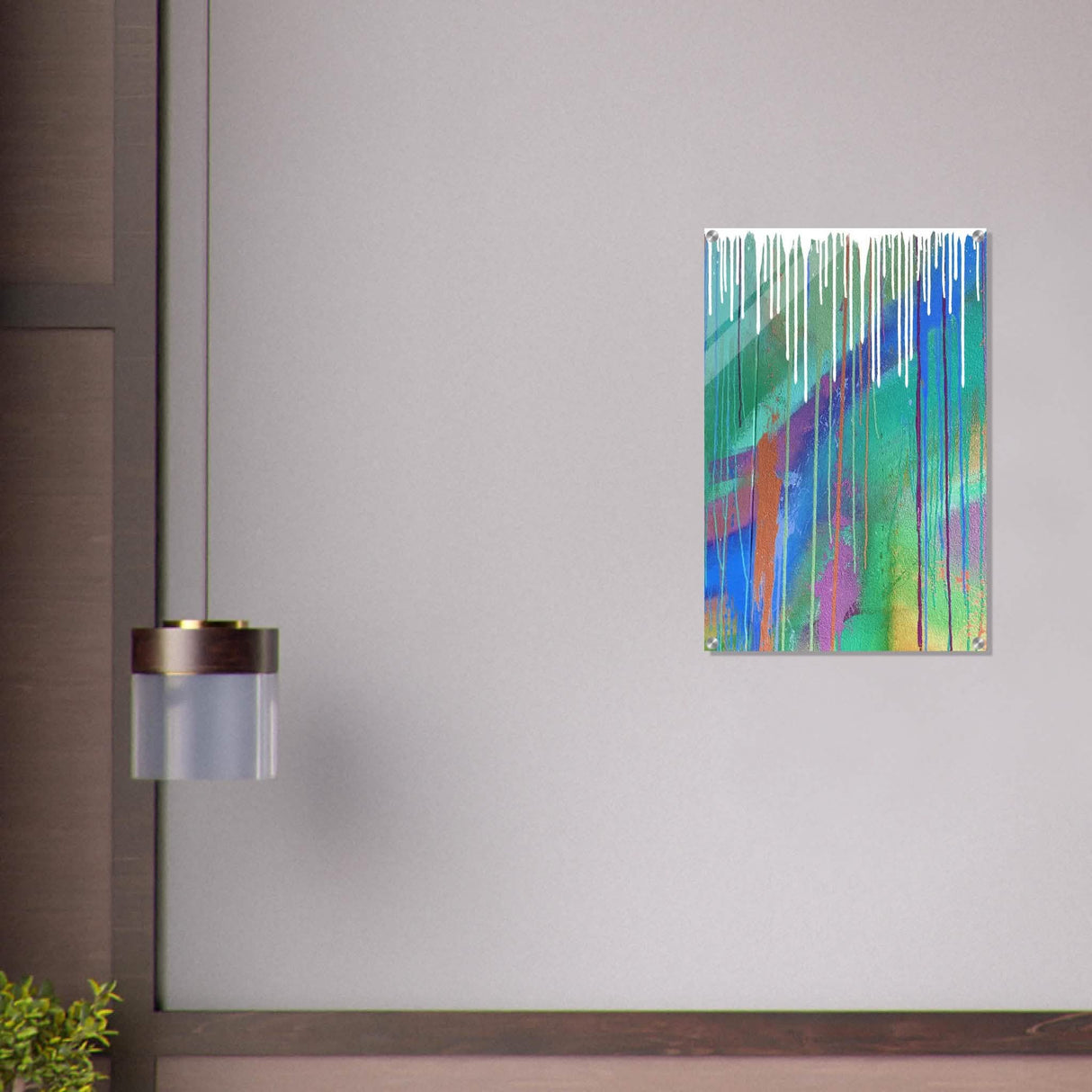 Da Vinci Modern Minimalist Art - Acrylic Print - 50x75 cm / 20x30″ -