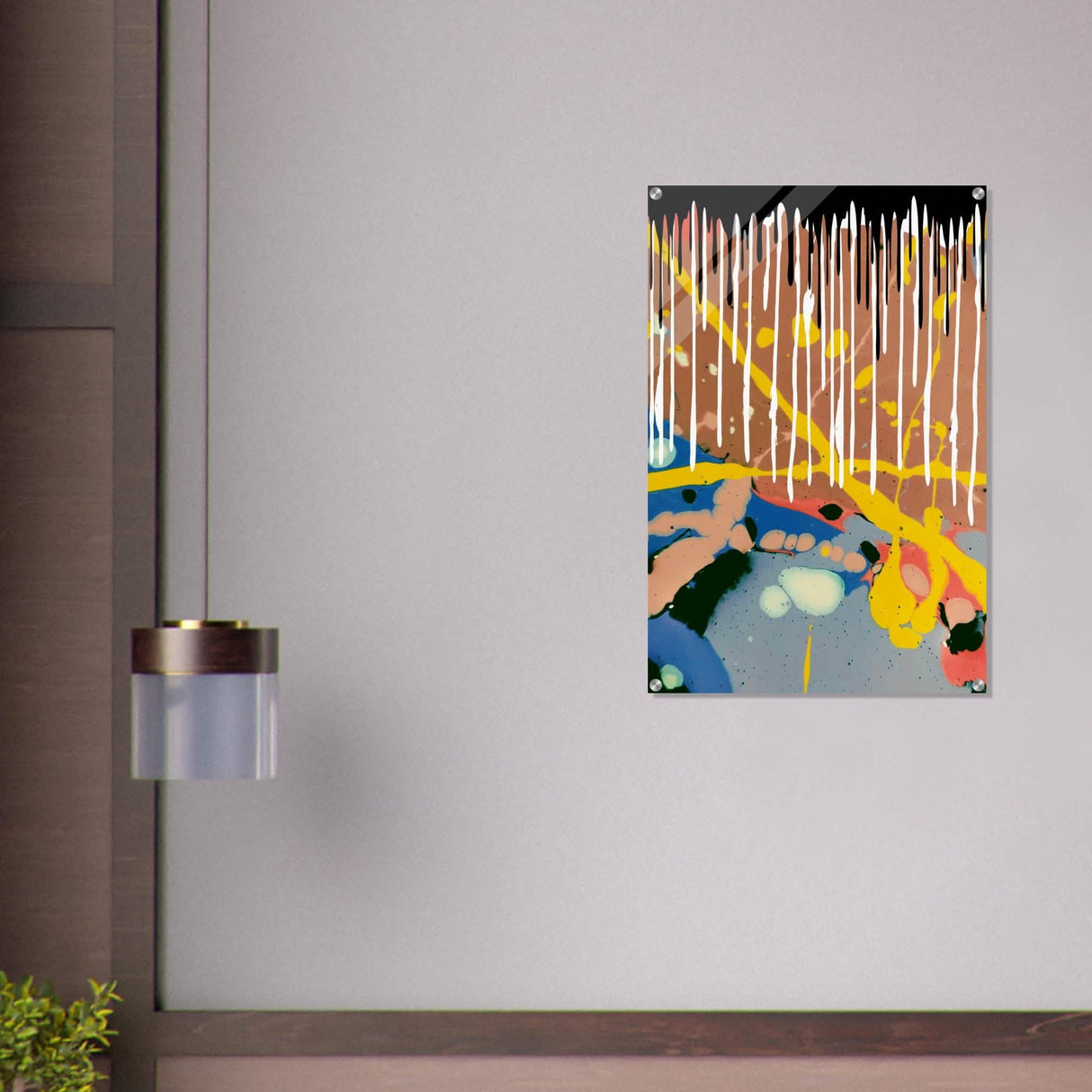 Da Vinci Modern Minimalist Art - Acrylic Print - 60x90 cm / 24x36″ -