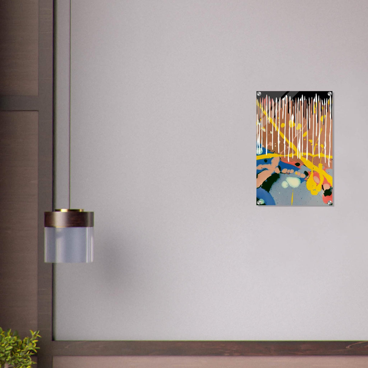 Da Vinci Modern Minimalist Art - Acrylic Print - 40x60 cm / 16x24″ -