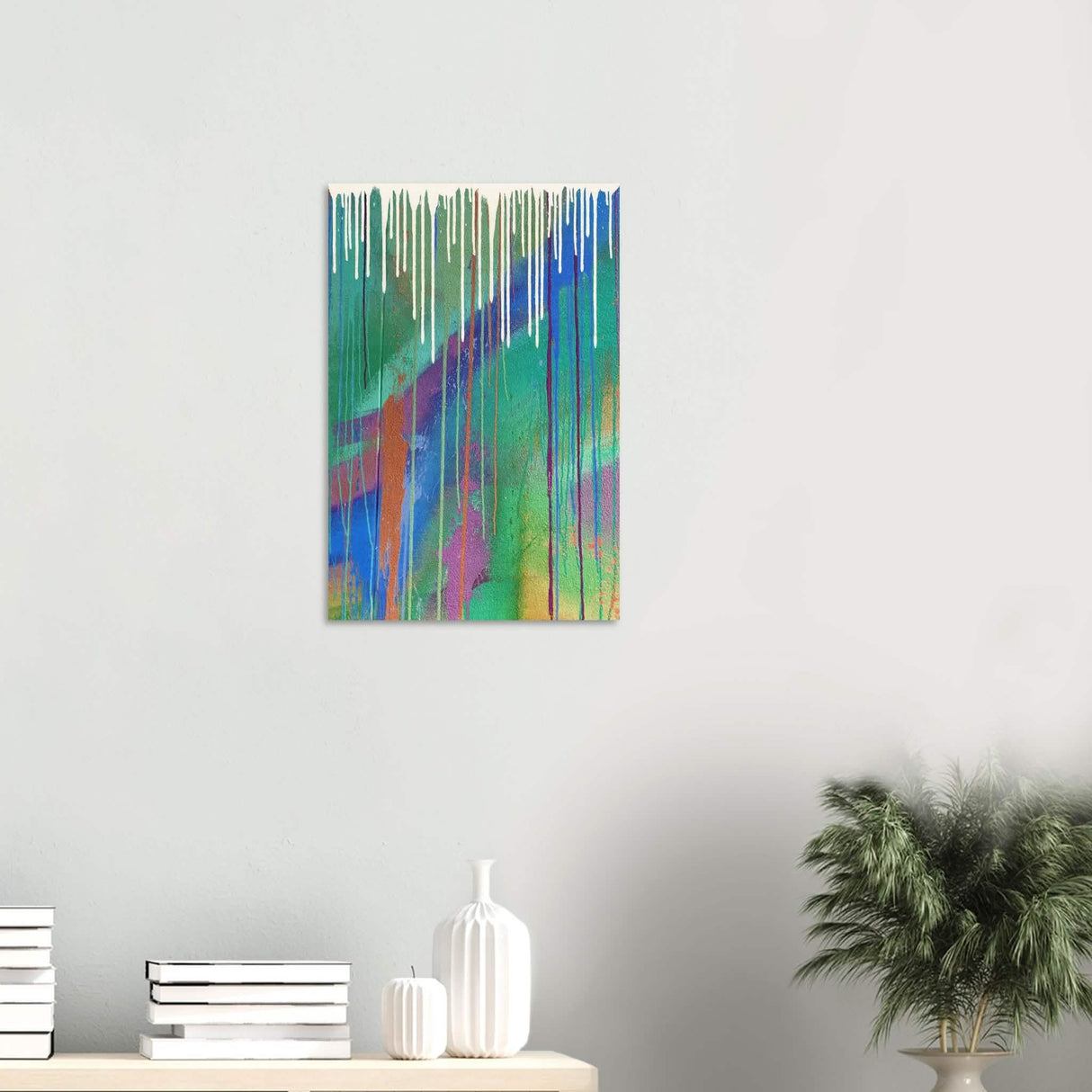 Da Vinci Modern Minimalist Art - Wood Prints - 40x60 cm / 16x24″ - 20 mm