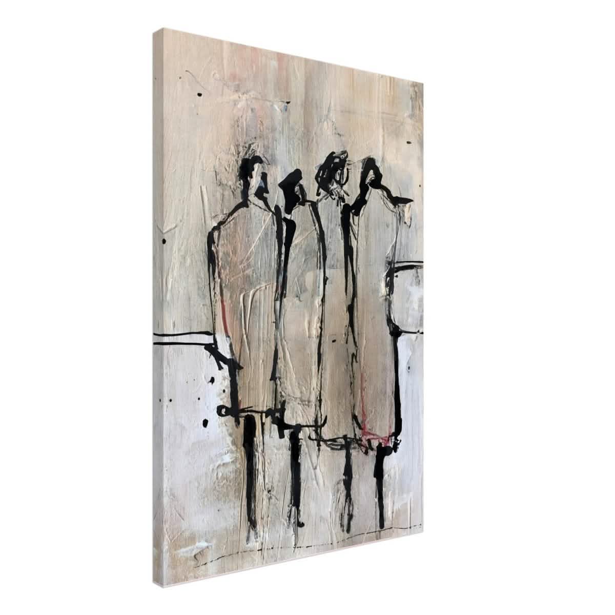 Da Vinci Modern Minimalist Art - Canvas - 50x75 cm / 20x30″ -