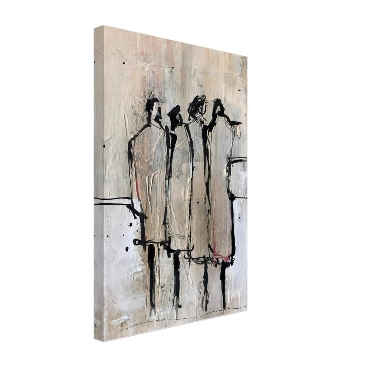 Da Vinci Modern Minimalist Art - Canvas - 30x45 cm / 12x18″ -