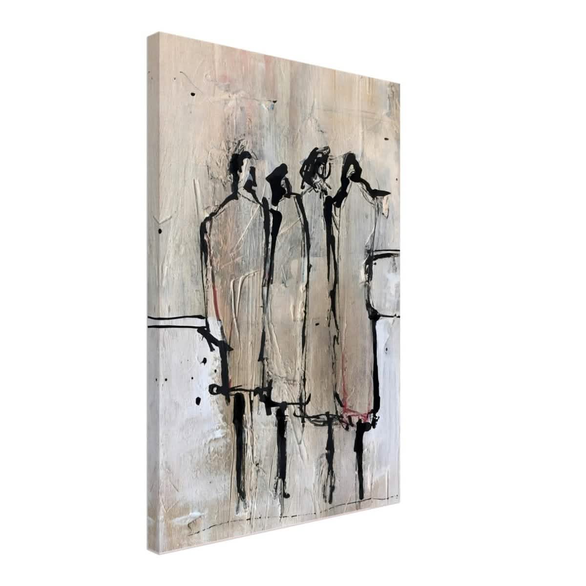 Da Vinci Modern Minimalist Art - Canvas - 40x60 cm / 16x24″ -