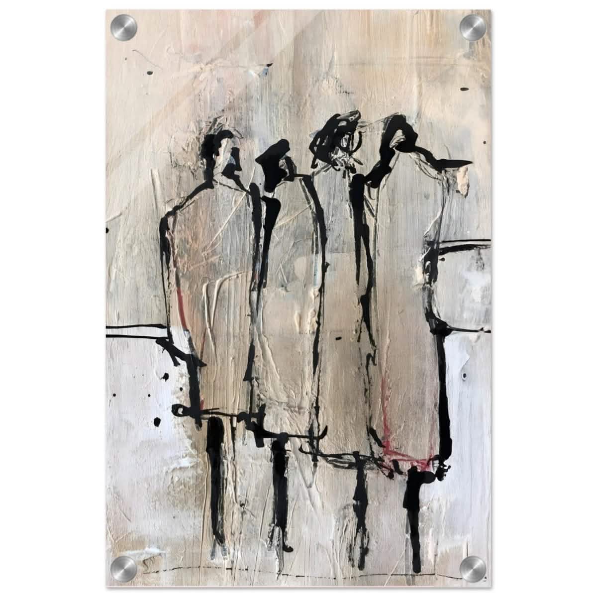 Da Vinci Modern Minimalist Art - Acrylic Print - 30x45 cm / 12x18″ -