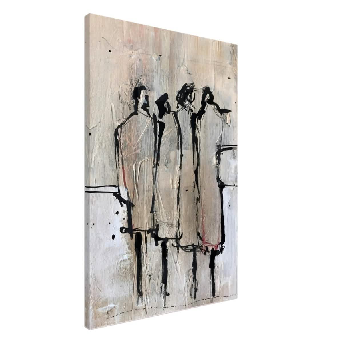 Da Vinci Modern Minimalist Art - Canvas - 60x90 cm / 24x36″ -