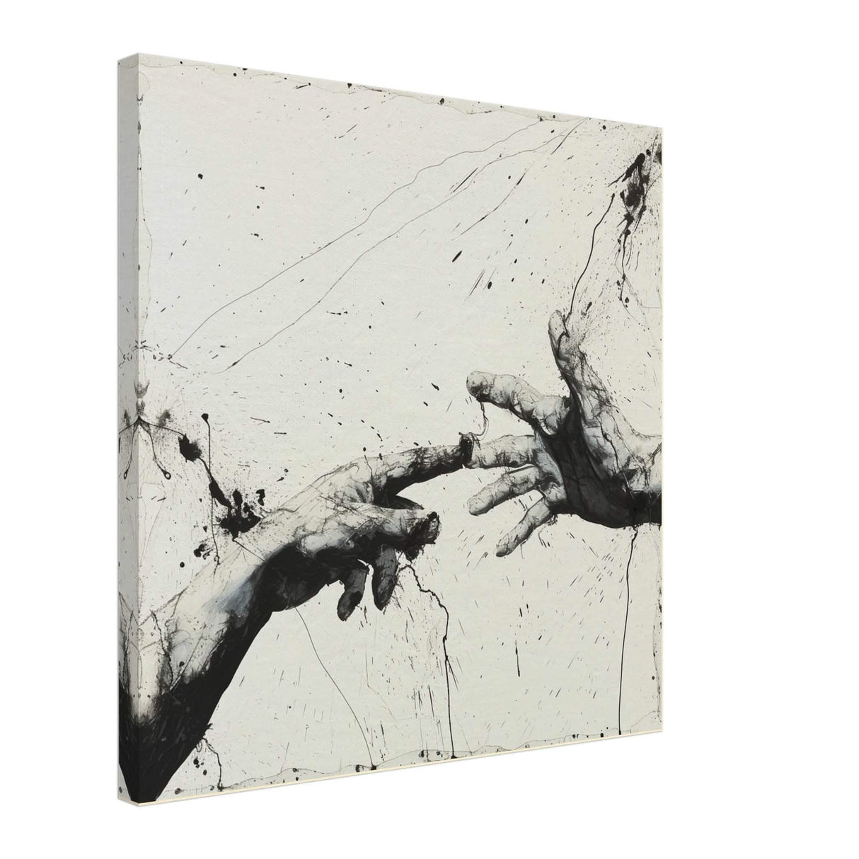 Da Vinci Modern Minimalist Art - Canvas - 60x60 cm / 24x24″ - Thick