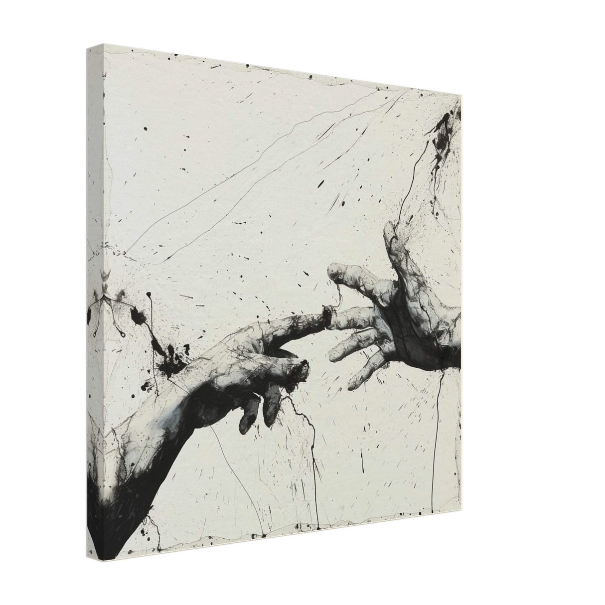 Da Vinci Modern Minimalist Art - Canvas - 50x50 cm / 20x20″ - Thick