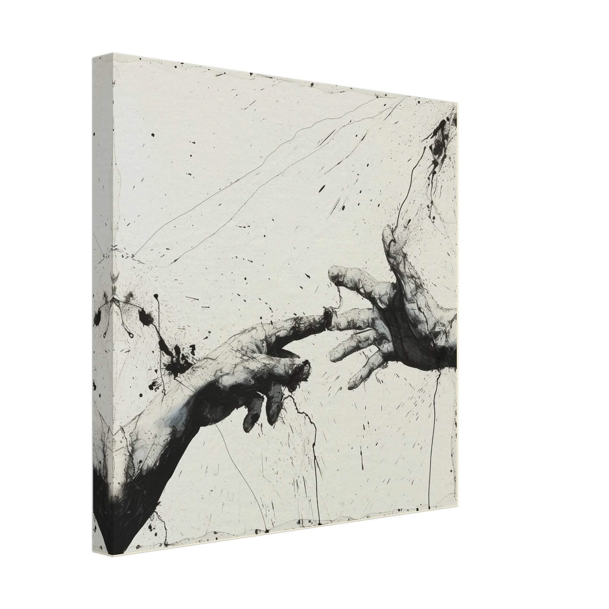 Da Vinci Modern Minimalist Art - Canvas - 40x40 cm / 16x16″ - Thick