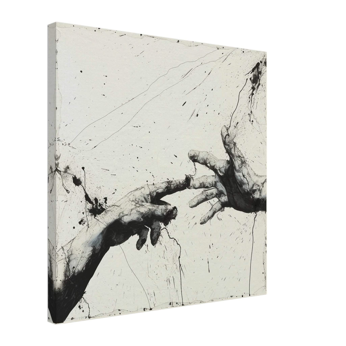 Da Vinci Modern Minimalist Art - Canvas - 50x50 cm / 20x20″ - Slim