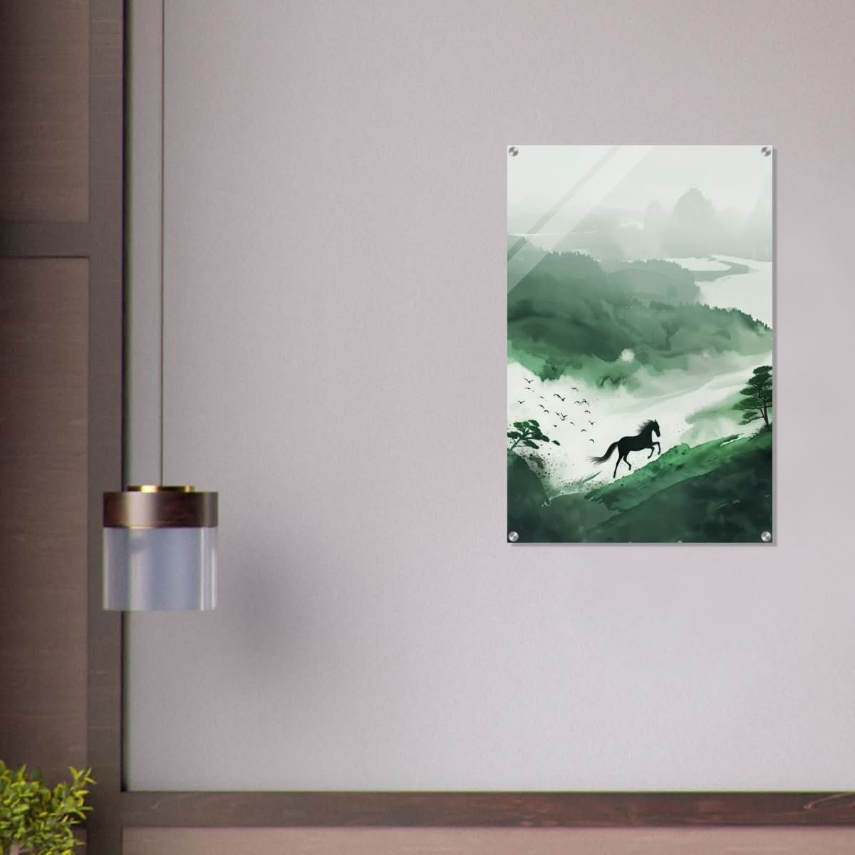 Da Vinci Modern Minimalist Wall Art - Acrylic Print - 60x90 cm / 24x36″ -