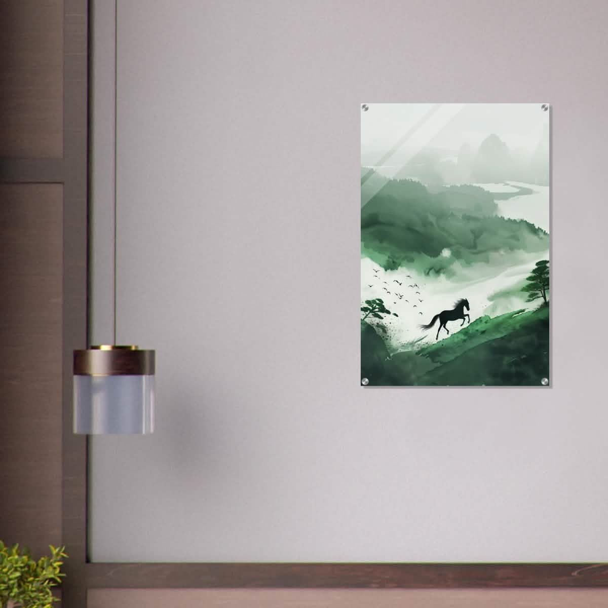 Da Vinci Modern Minimalist Wall Art - Acrylic Print - 60x90 cm / 24x36″ -