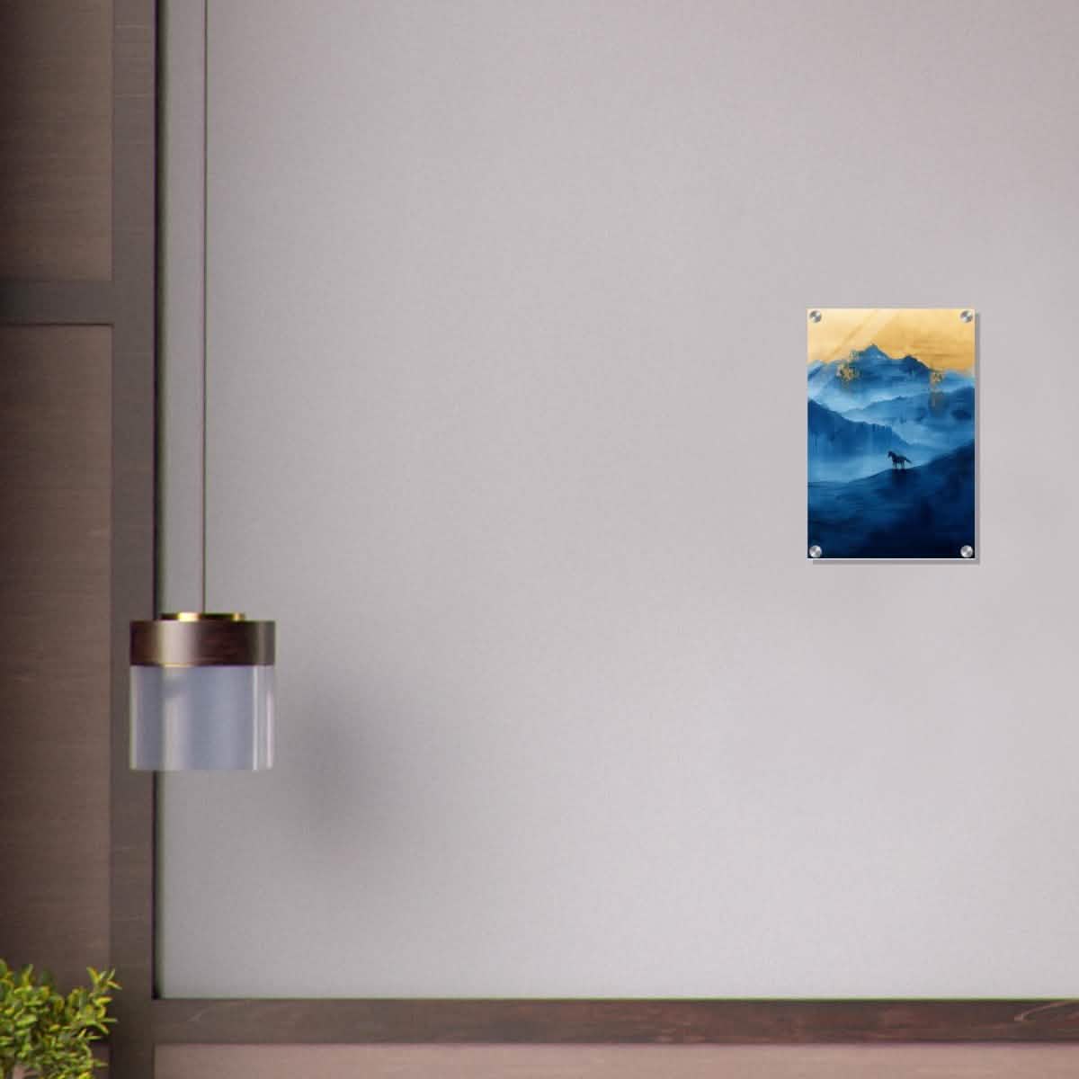 Da Vinci Modern Minimalist Wall Art - Acrylic Print - 30x45 cm / 12x18″ -