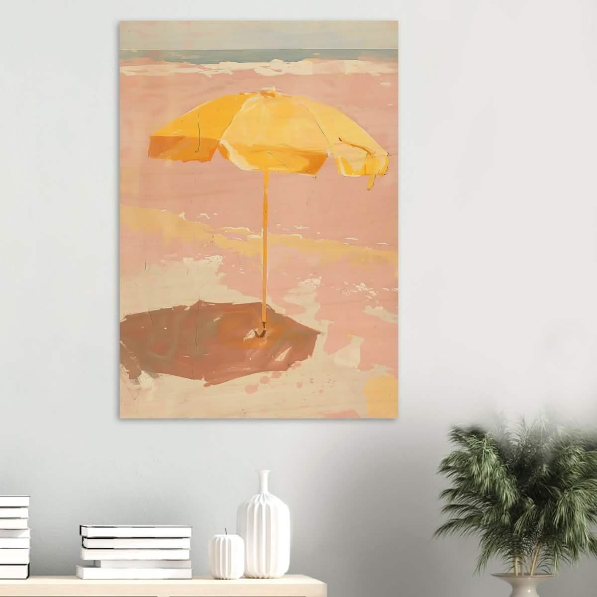 Da Vinci Modern Minimalist Wall Art - Wood Prints - 70x100 cm / 28x40″ - 20 mm