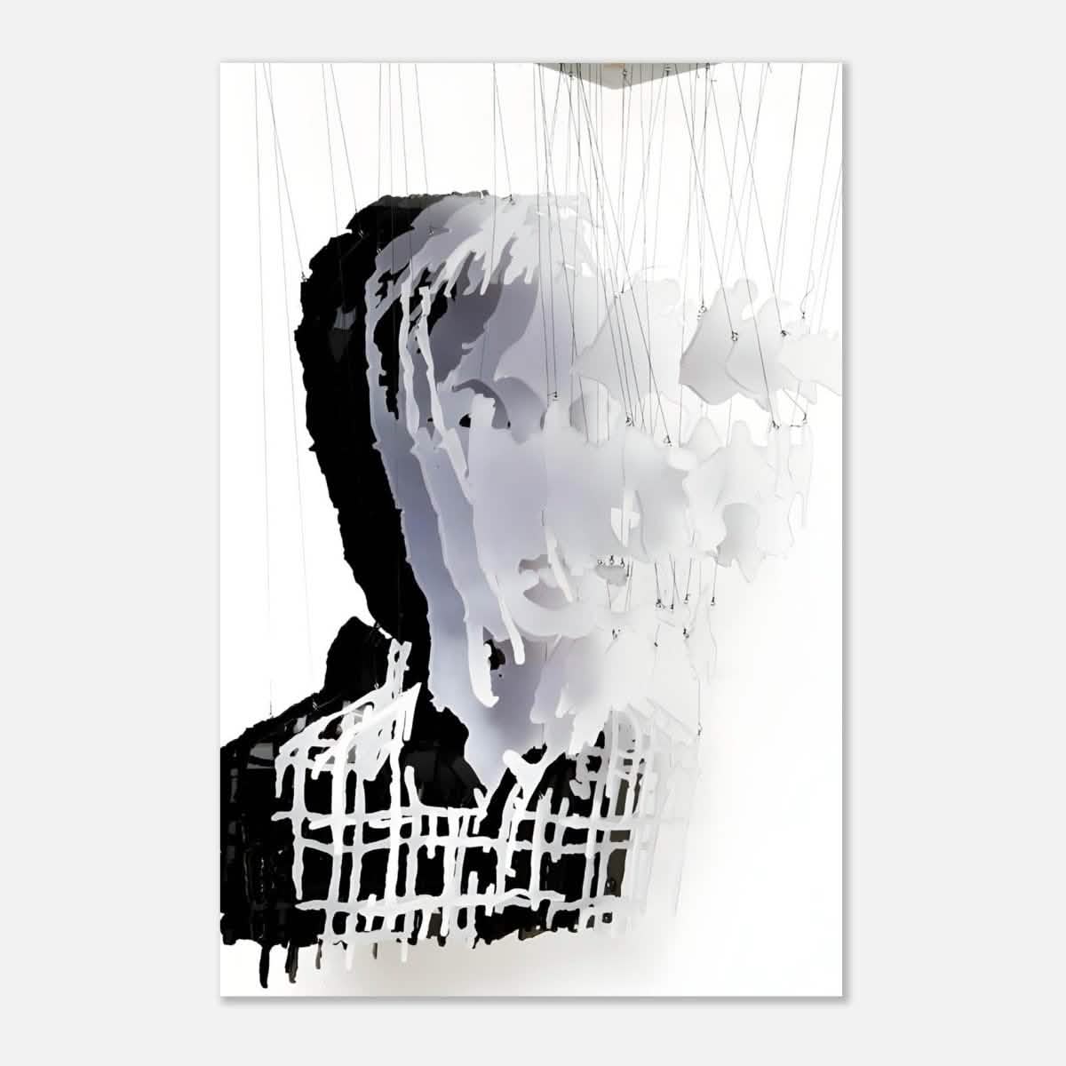 Da Vinci Modern Minimalist Wall Art - Aluminum Print - 30x45 cm / 12x18″ -