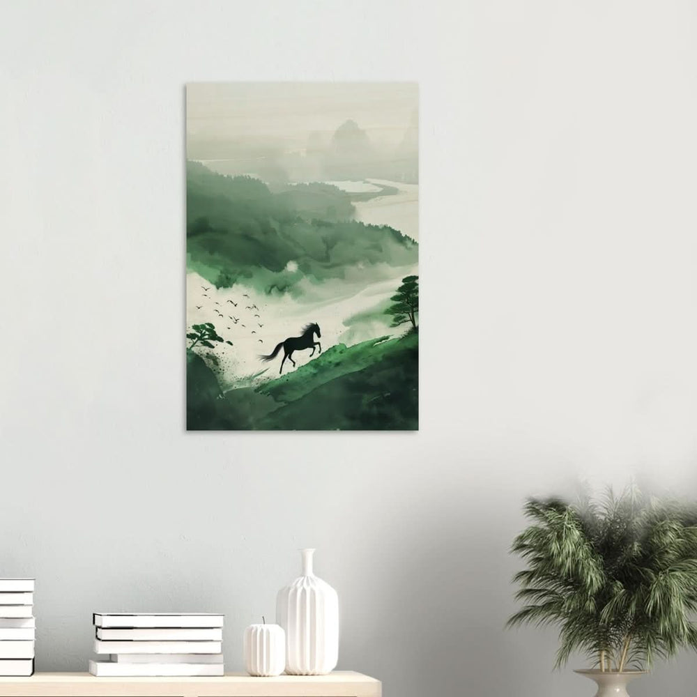 Da Vinci Modern Minimalist Wall Art - Wood Prints - 50x75 cm / 20x30″ - 20 mm