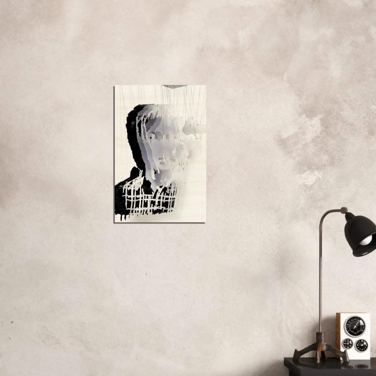 Da Vinci Modern Minimalist Wall Art - Wood Prints - 40x60 cm / 16x24″ - 10 mm