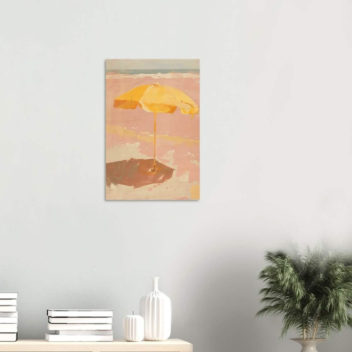 Da Vinci Modern Minimalist Wall Art - Wood Prints - 40x60 cm / 16x24″ - 10 mm