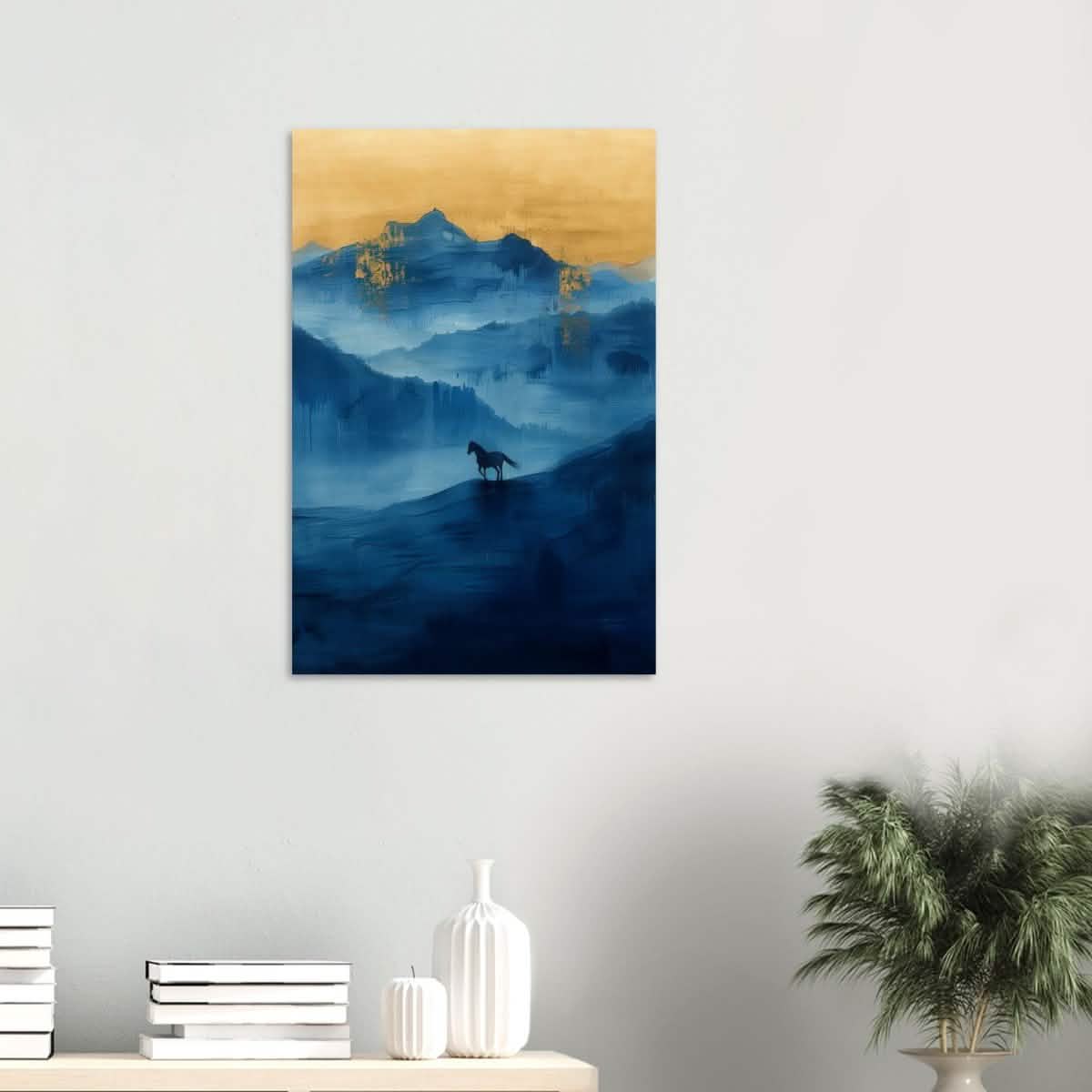 Da Vinci Modern Minimalist Wall Art - Wood Prints - 50x75 cm / 20x30″ - 20 mm