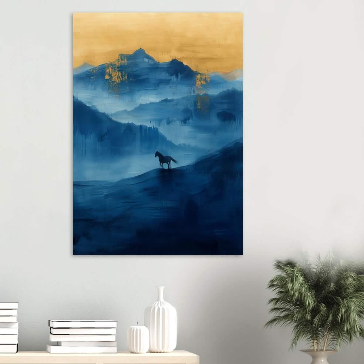 Da Vinci Modern Minimalist Wall Art - Wood Prints - 70x100 cm / 28x40″ - 20 mm