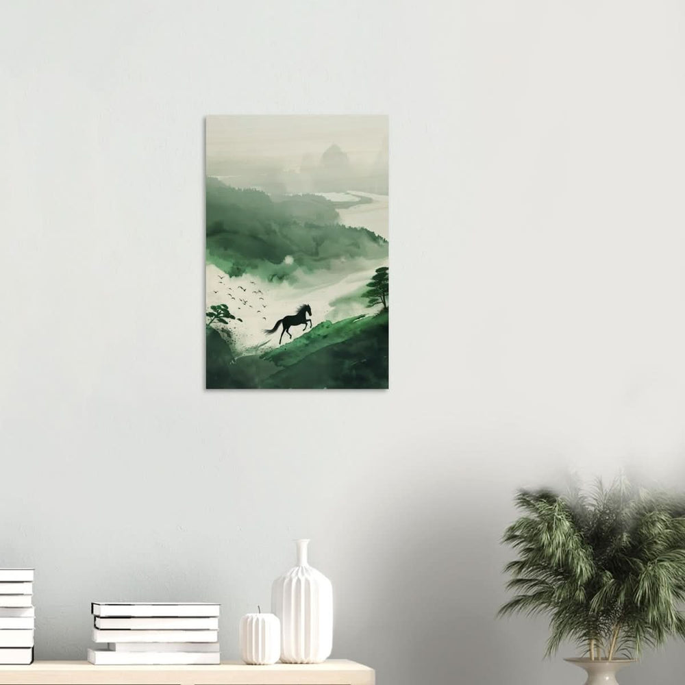 Da Vinci Modern Minimalist Wall Art - Wood Prints - 40x60 cm / 16x24″ - 20 mm