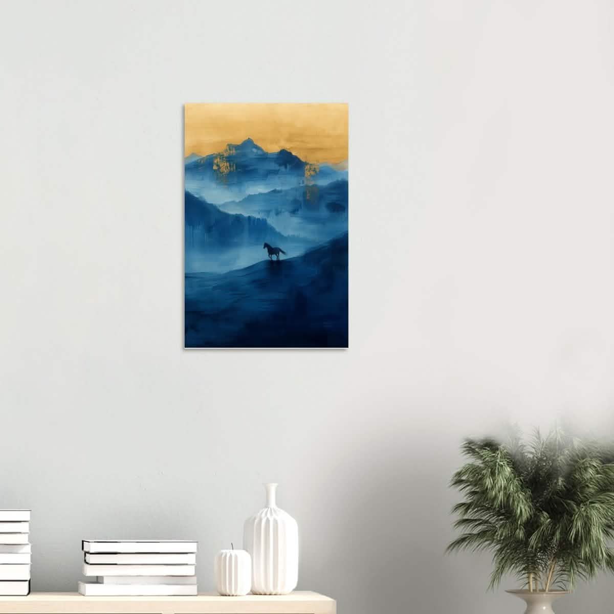 Da Vinci Modern Minimalist Wall Art - Wood Prints - 40x60 cm / 16x24″ - 20 mm