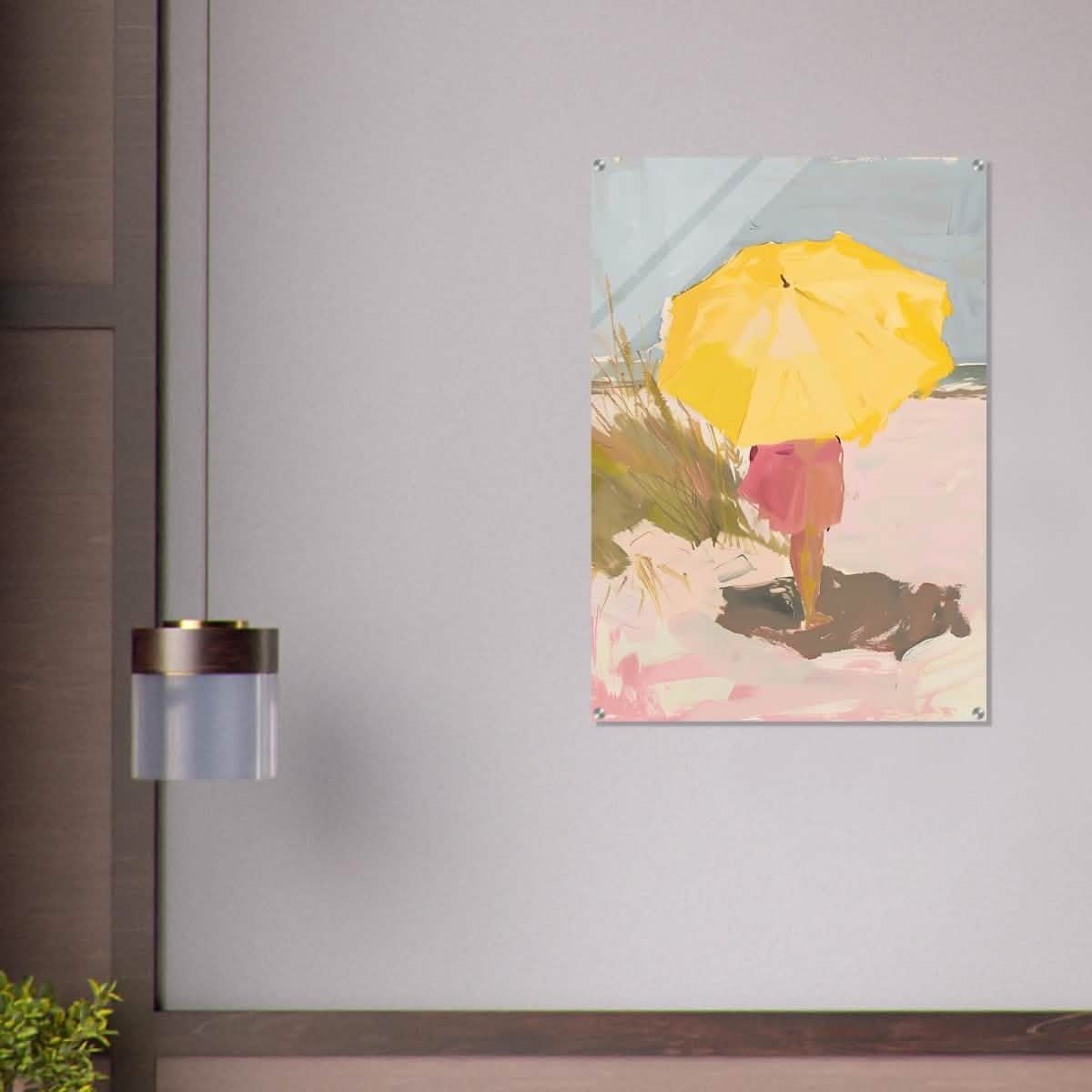 Da Vinci Modern Minimalist Wall Art - Acrylic Print - 70x100 cm / 28x40″ -