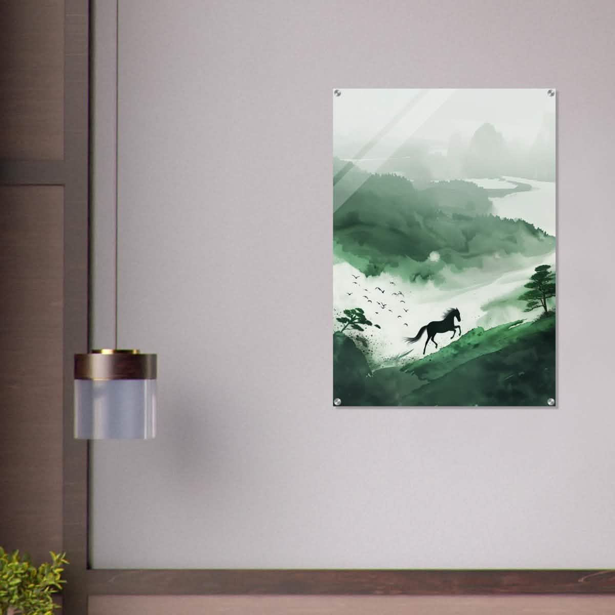 Da Vinci Modern Minimalist Wall Art - Acrylic Print - 70x100 cm / 28x40″ -