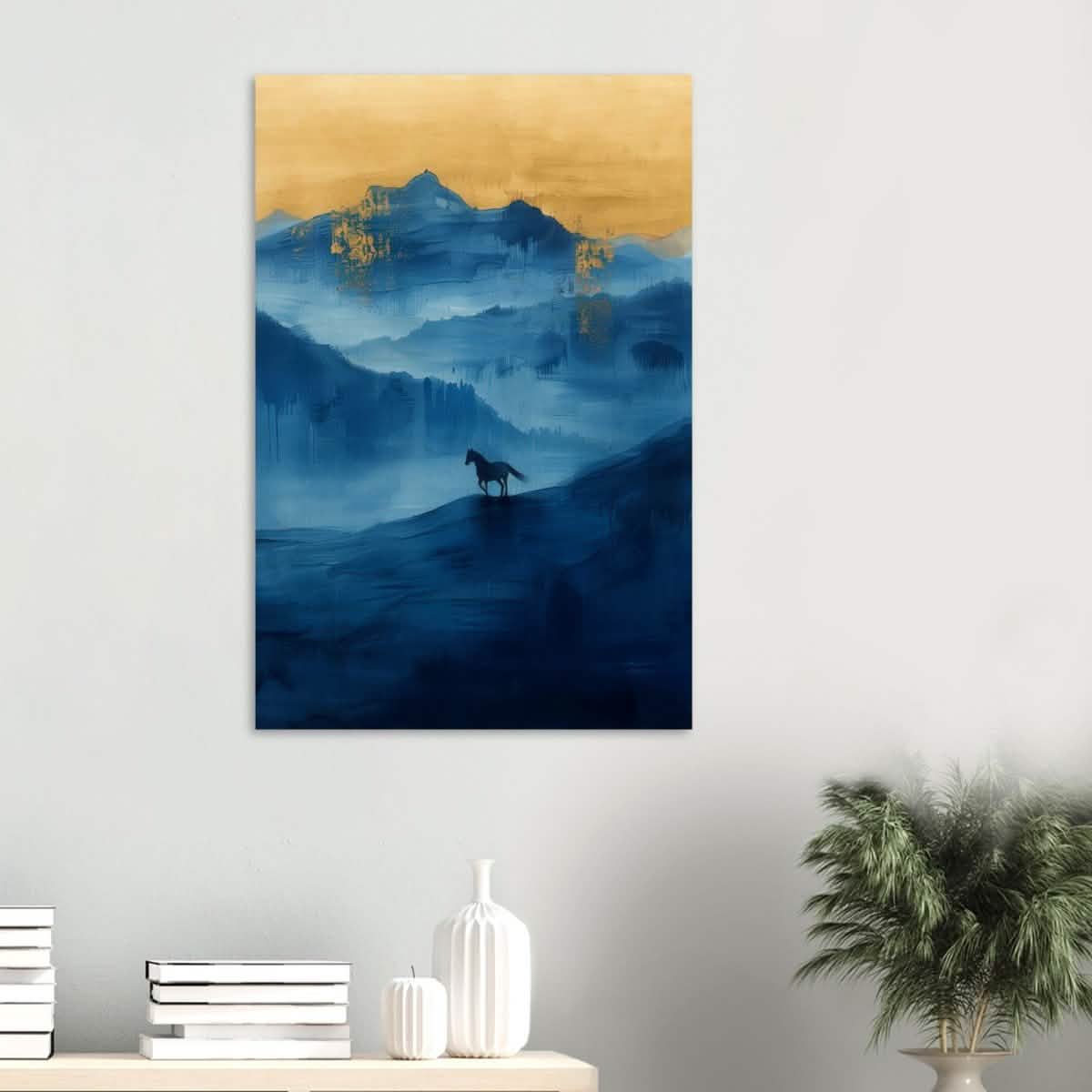 Da Vinci Modern Minimalist Wall Art - Wood Prints - 60x90 cm / 24x36″ - 10 mm