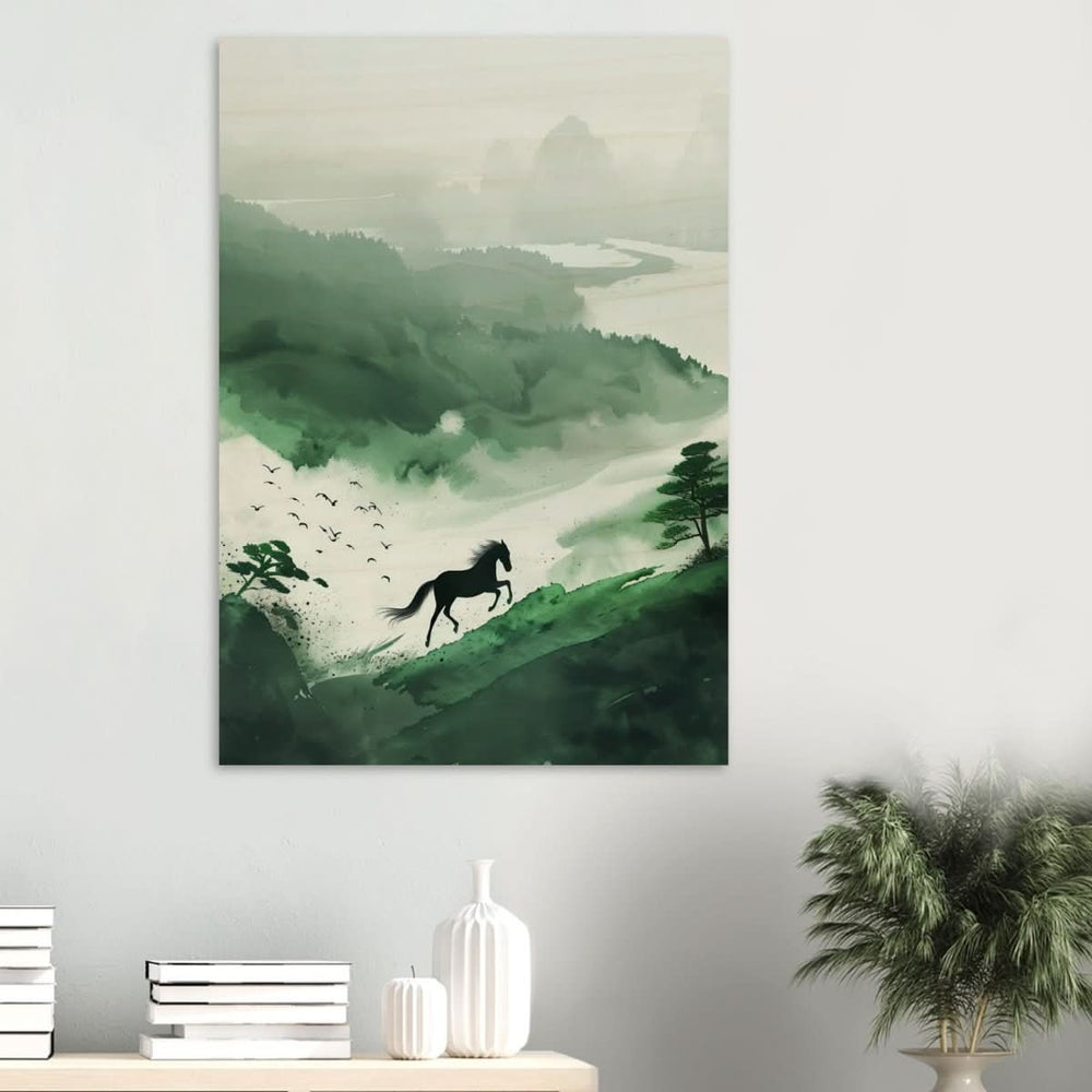 Da Vinci Modern Minimalist Wall Art - Wood Prints - 70x100 cm / 28x40″ - 10 mm