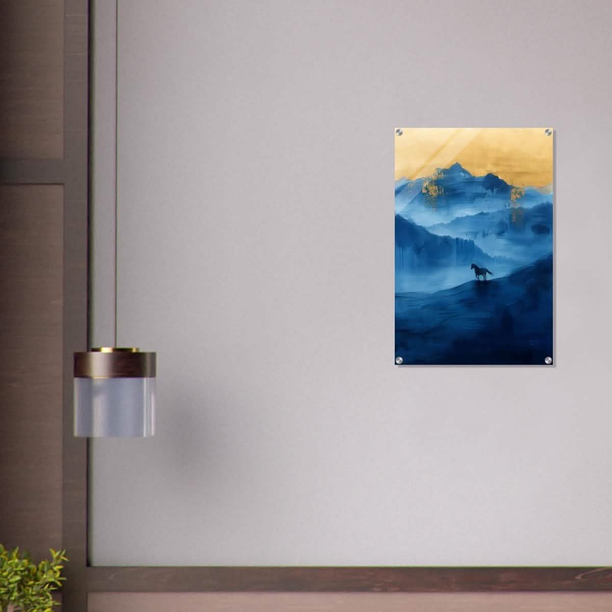 Da Vinci Modern Minimalist Wall Art - Acrylic Print - 50x75 cm / 20x30″ -