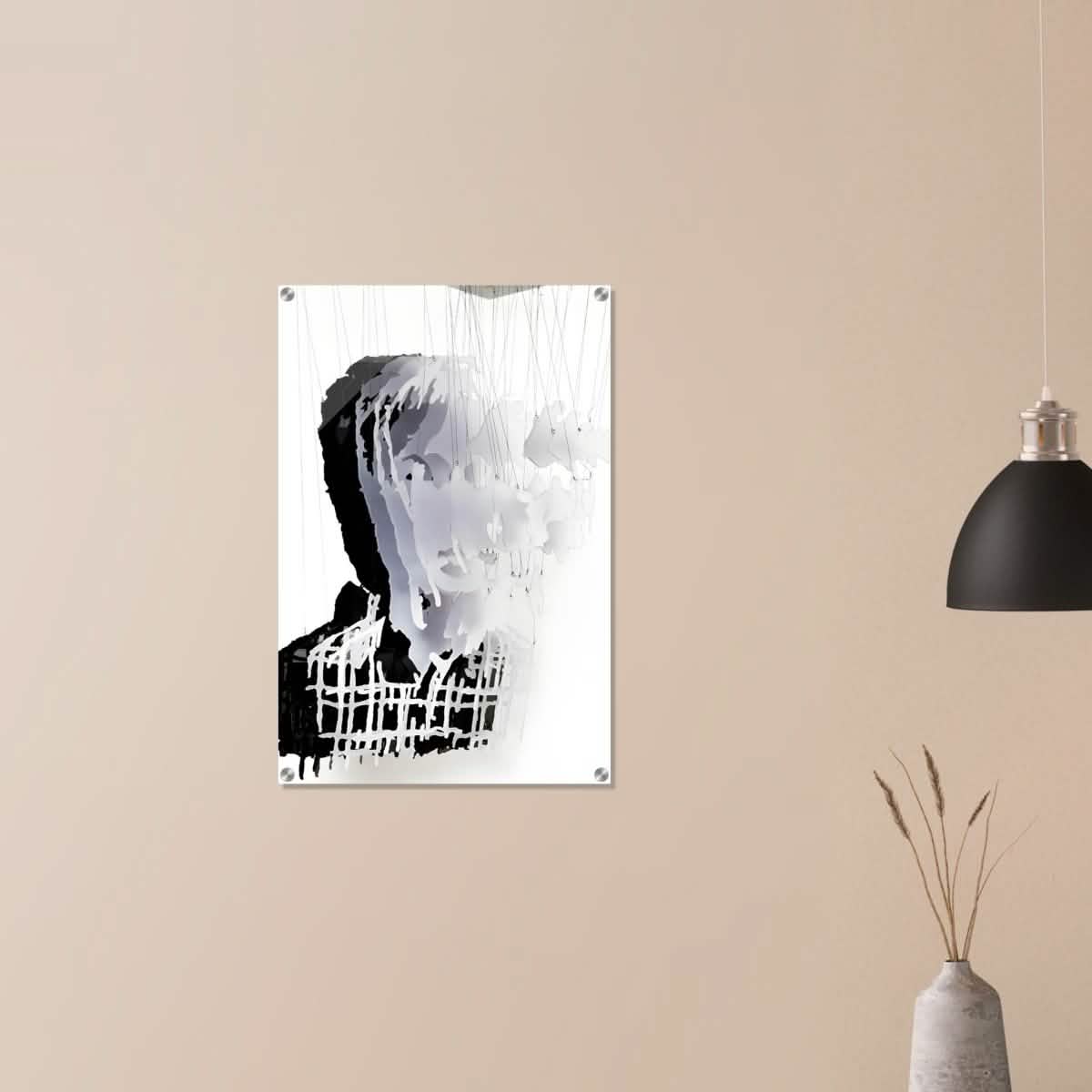 Da Vinci Modern Minimalist Wall Art - Acrylic Print - 50x75 cm / 20x30″ -