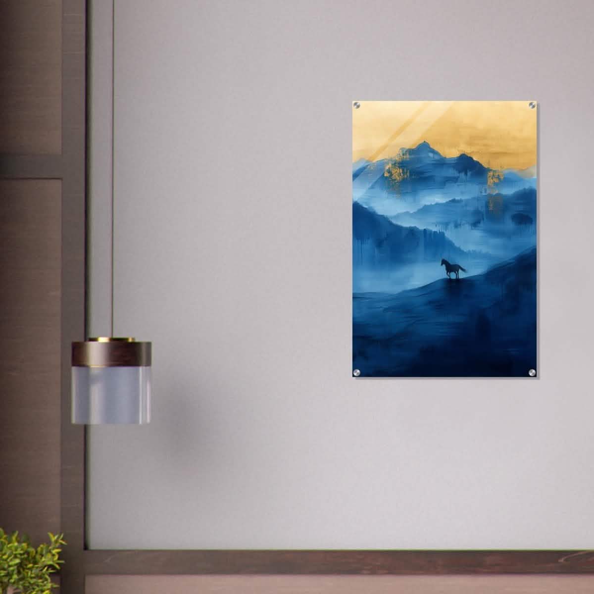 Da Vinci Modern Minimalist Wall Art - Acrylic Print - 60x90 cm / 24x36″ -
