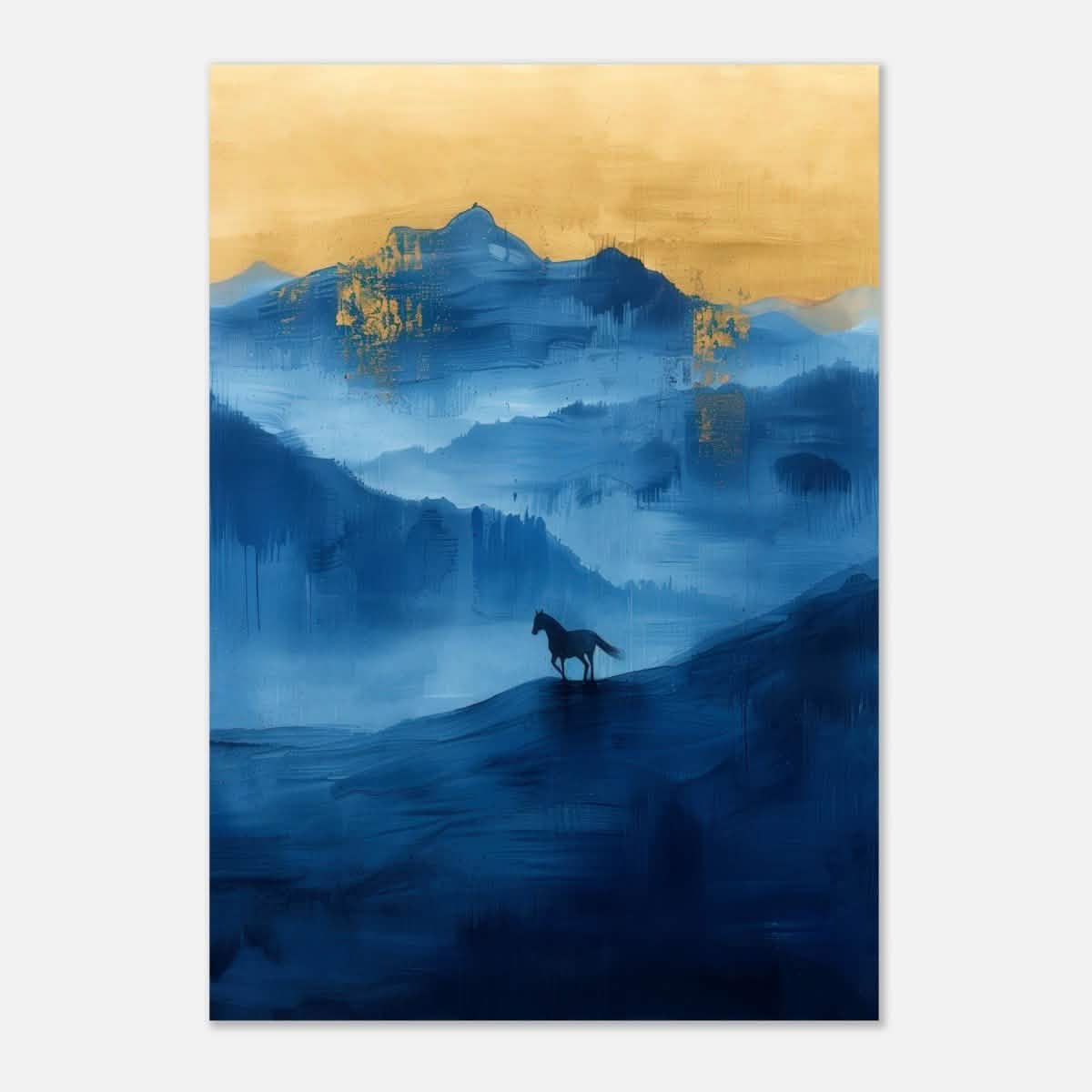 Da Vinci Modern Minimalist Wall Art - Aluminum Print - 70x100 cm / 28x40″ -