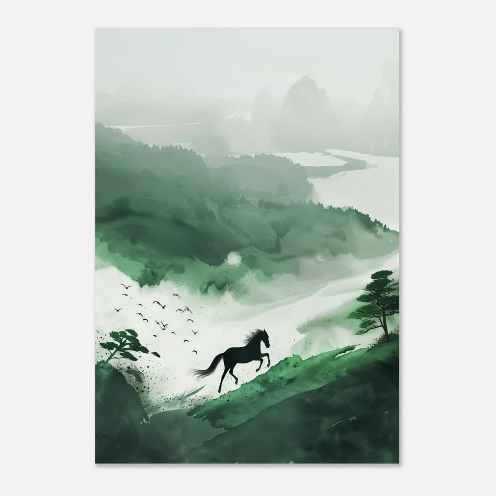 Da Vinci Modern Minimalist Wall Art - Aluminum Print - 70x100 cm / 28x40″ -