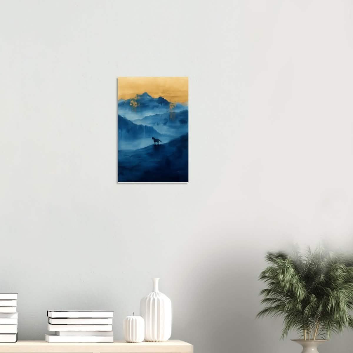 Da Vinci Modern Minimalist Wall Art - Wood Prints - 30x45 cm / 12x18″ - 20 mm