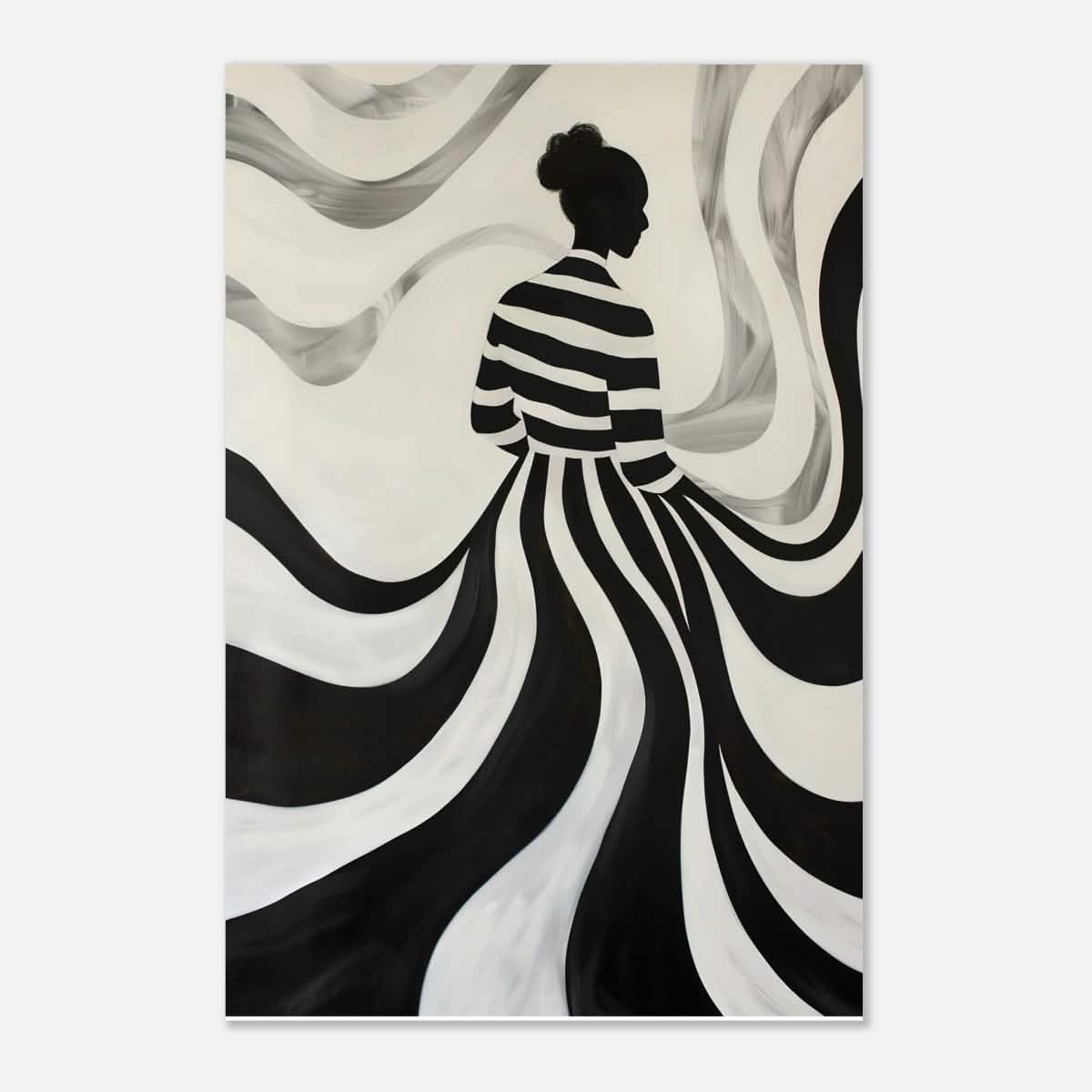 Da Vinci Modern Minimalist Wall Art - Aluminum Print - 30x45 cm / 12x18″ -