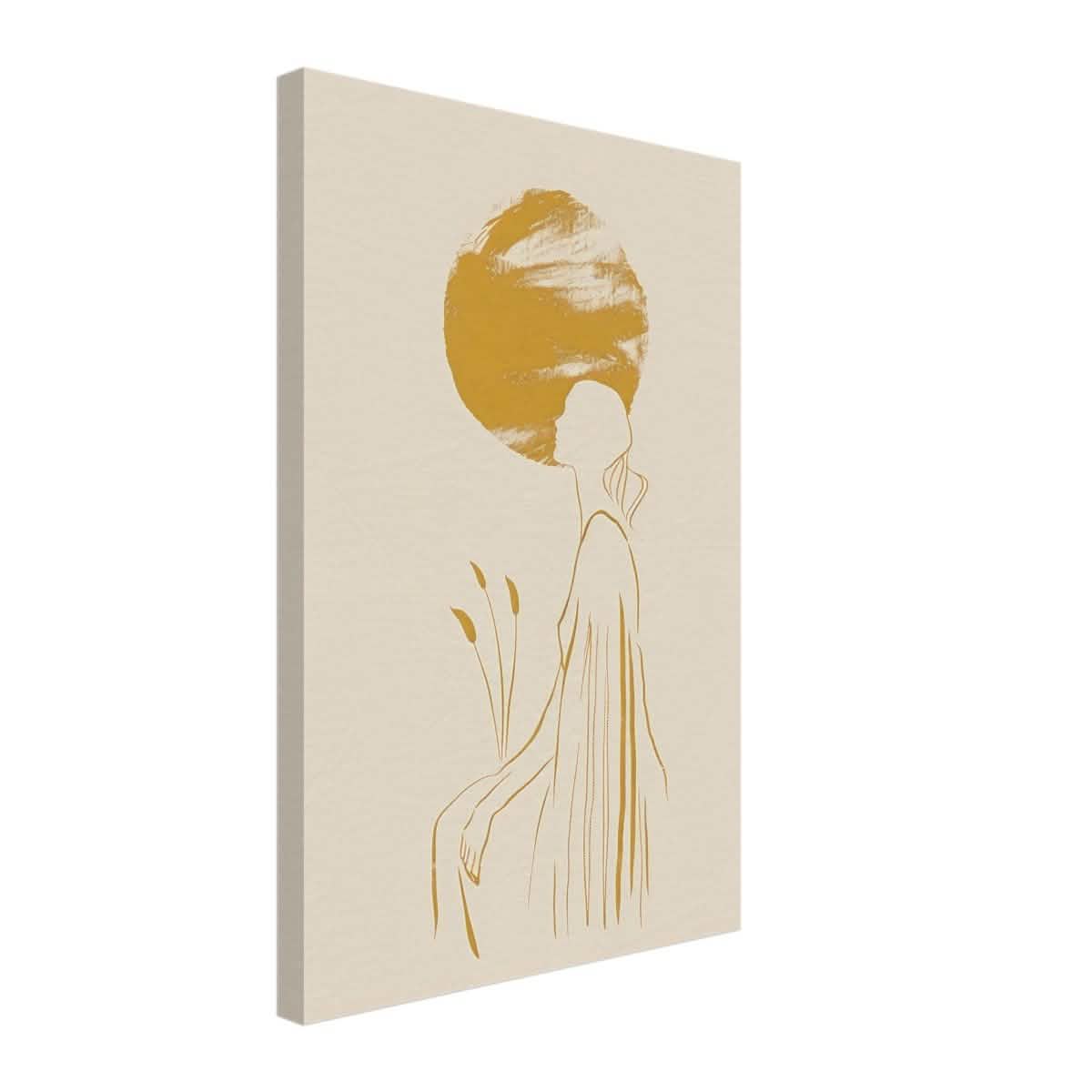 Da Vinci Modern Minimalist Wall Art - Canvas - 40x60 cm / 16x24″ - Thick