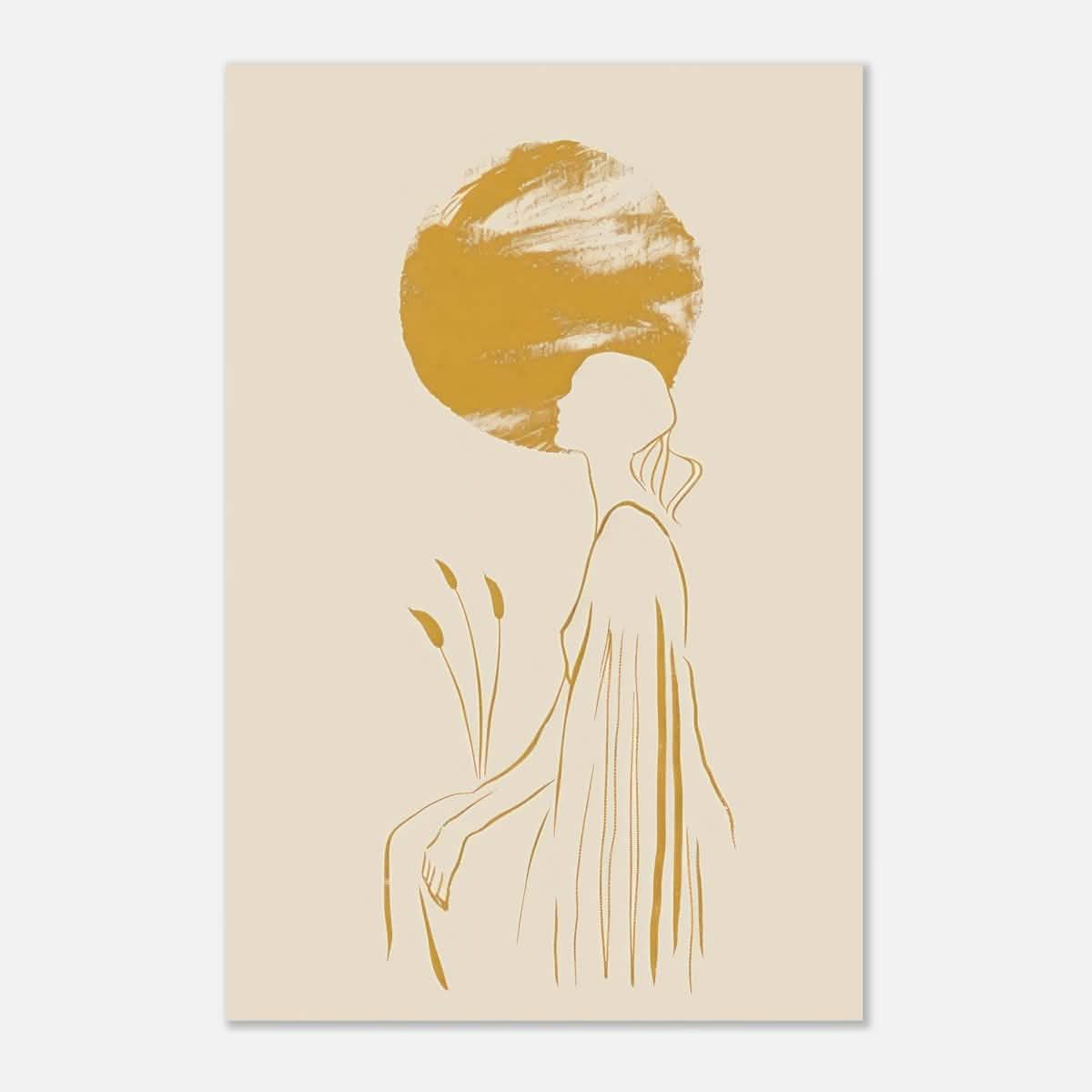 Da Vinci Modern Minimalist Wall Art - Aluminum Print - 30x45 cm / 12x18″ -