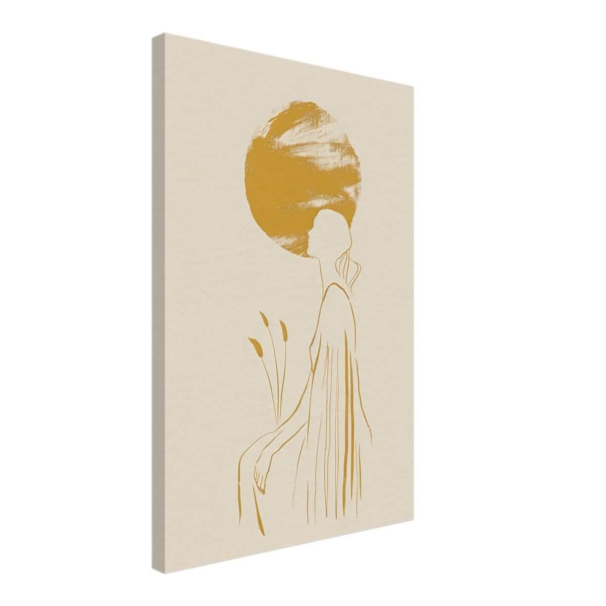 Da Vinci Modern Minimalist Wall Art - Canvas - 40x60 cm / 16x24″ - Slim