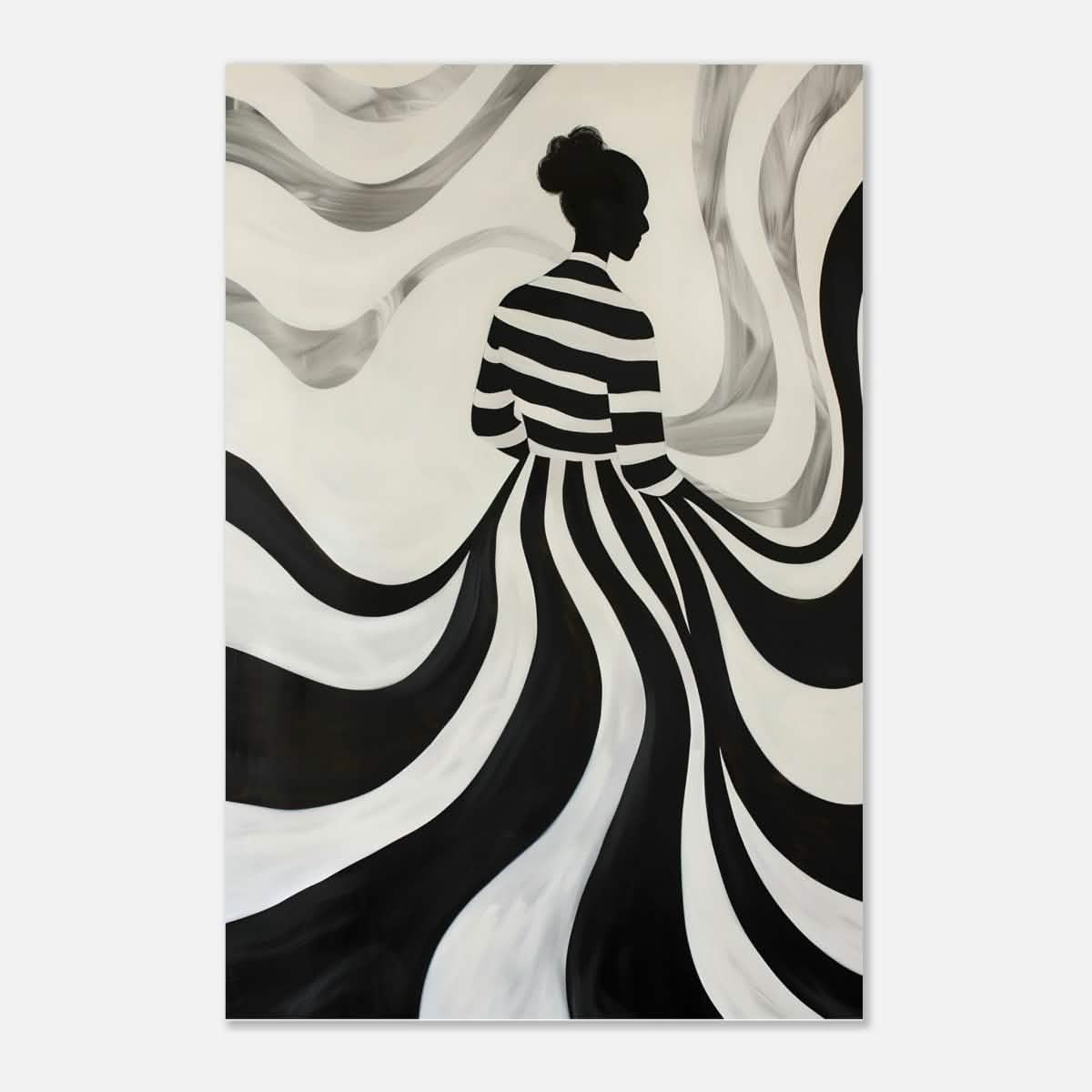 Da Vinci Modern Minimalist Wall Art - Aluminum Print - 50x75 cm / 20x30″ -