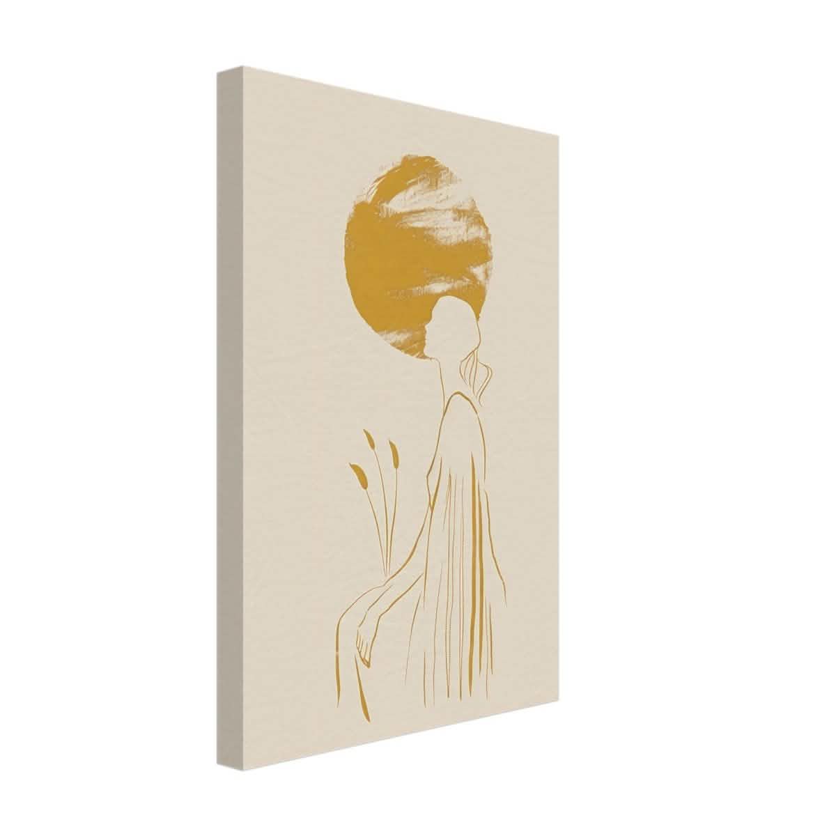 Da Vinci Modern Minimalist Wall Art - Canvas - 30x45 cm / 12x18″ - Thick