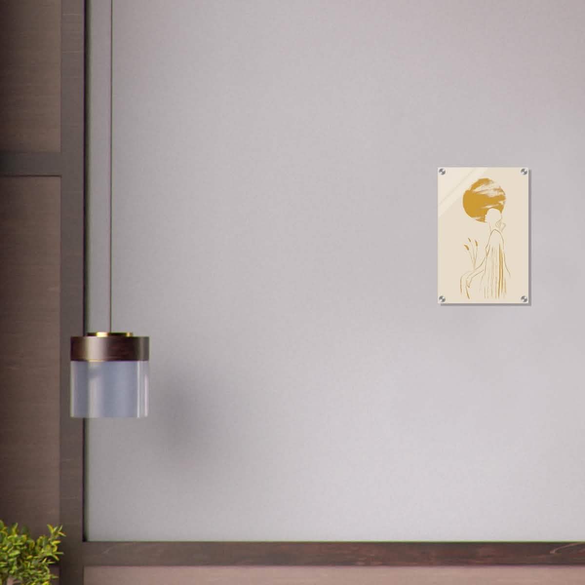 Da Vinci Modern Minimalist Wall Art - Acrylic Print - 30x45 cm / 12x18″ -