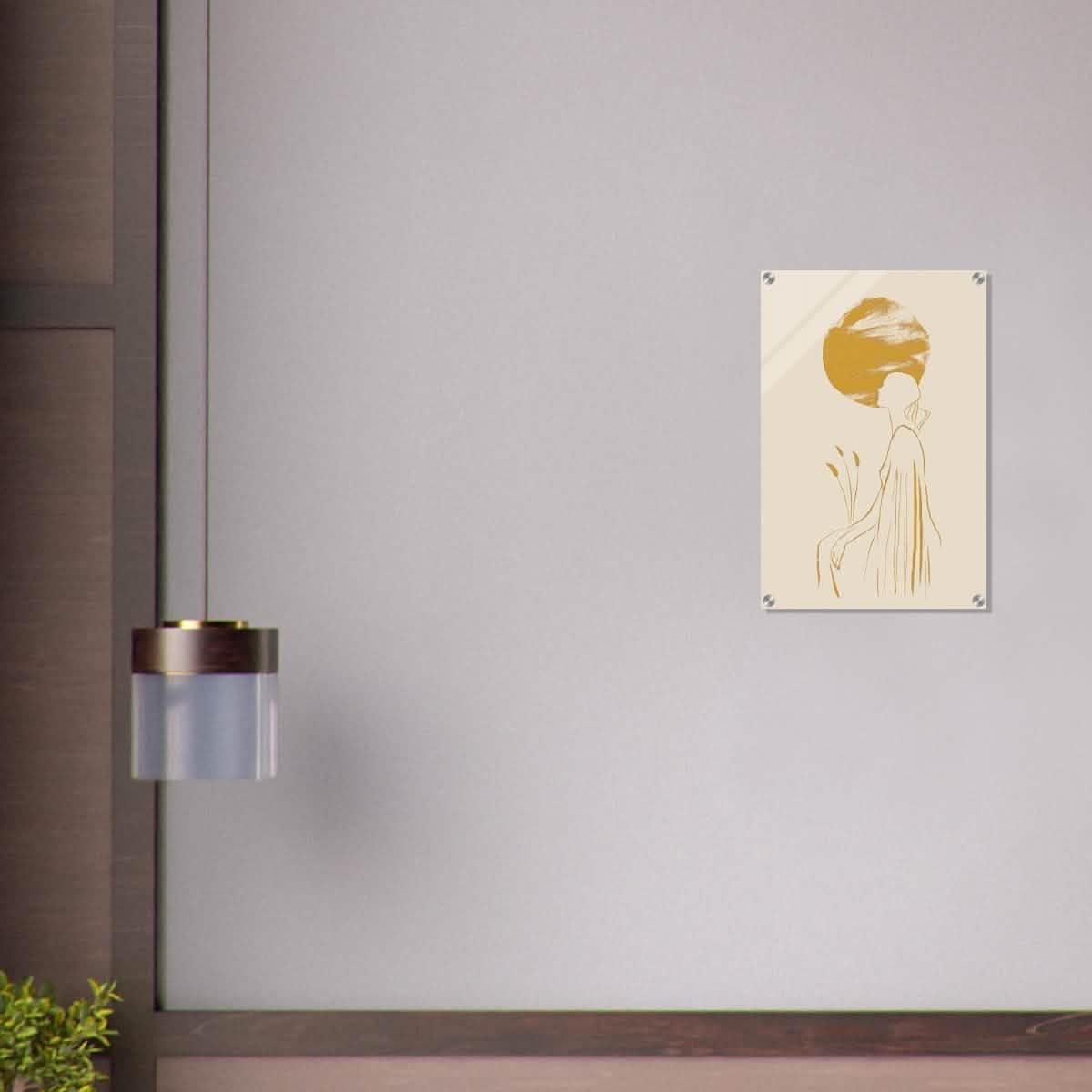 Da Vinci Modern Minimalist Wall Art - Acrylic Print - 40x60 cm / 16x24″ -