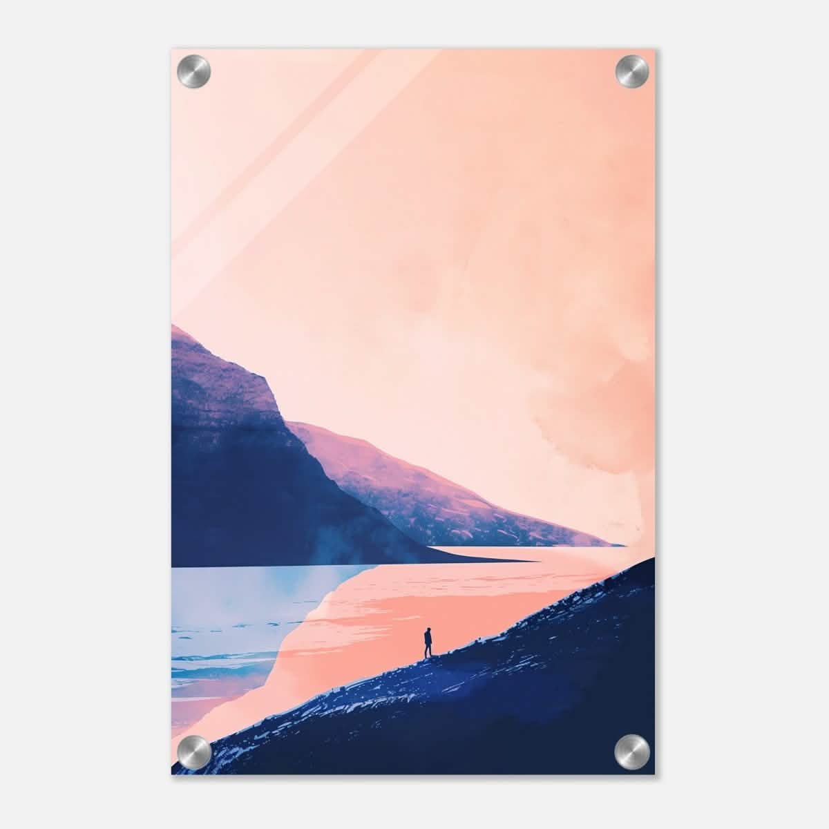 Da Vinci Modern Nature Wall art Print | Modern Wall art Print - Acrylic Print - 30x45 cm / 12x18″ -