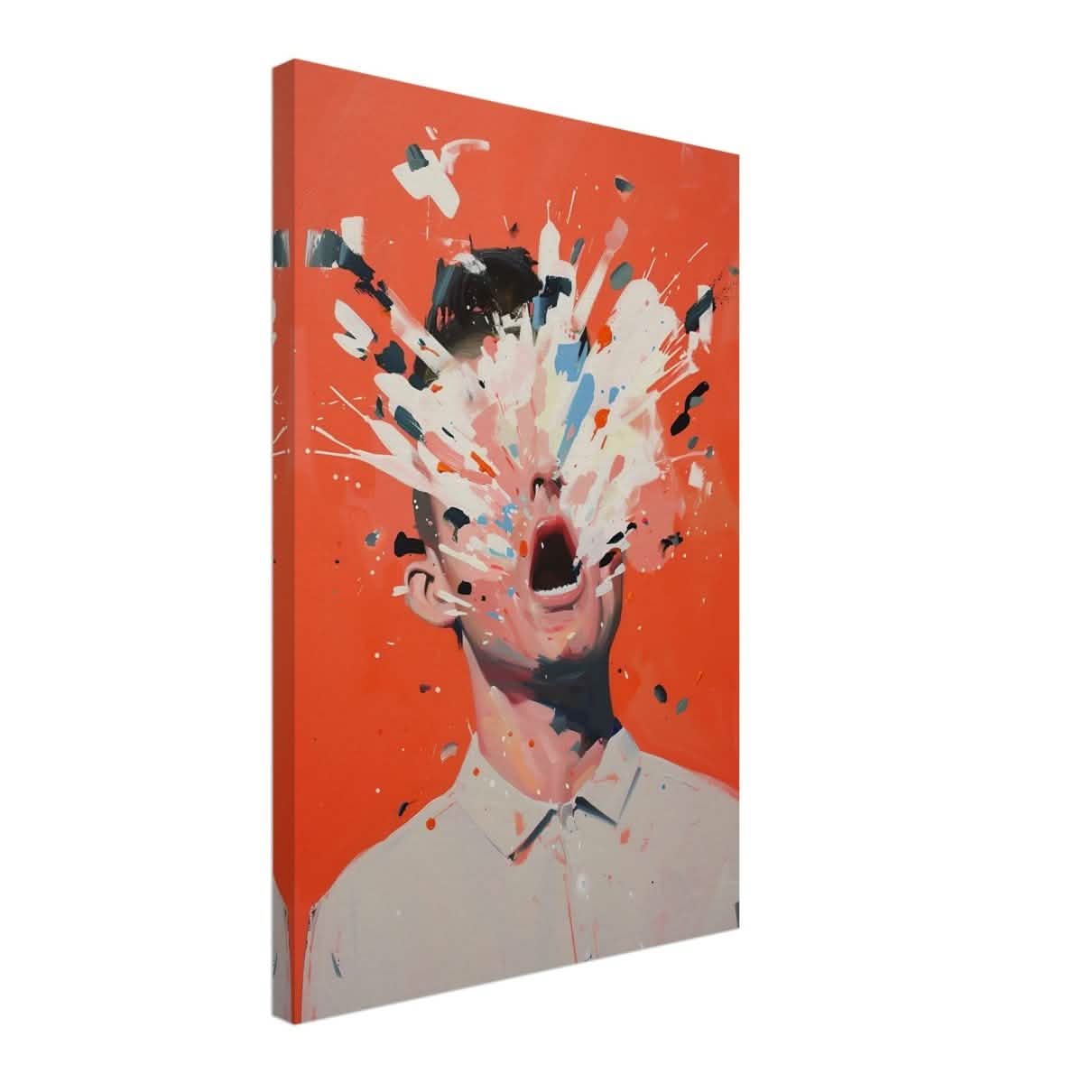 Da Vinci Modern Pop art Wall Art - Canvas - 40x60 cm / 16x24″ - Slim