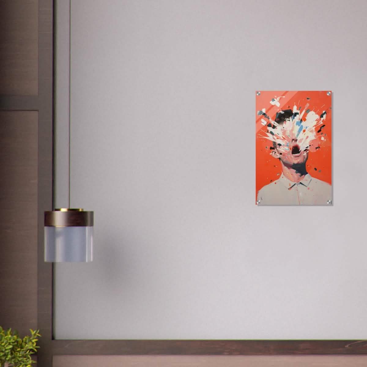 Da Vinci Modern Pop art Wall Art - Acrylic Print - 40x60 cm / 16x24″ -